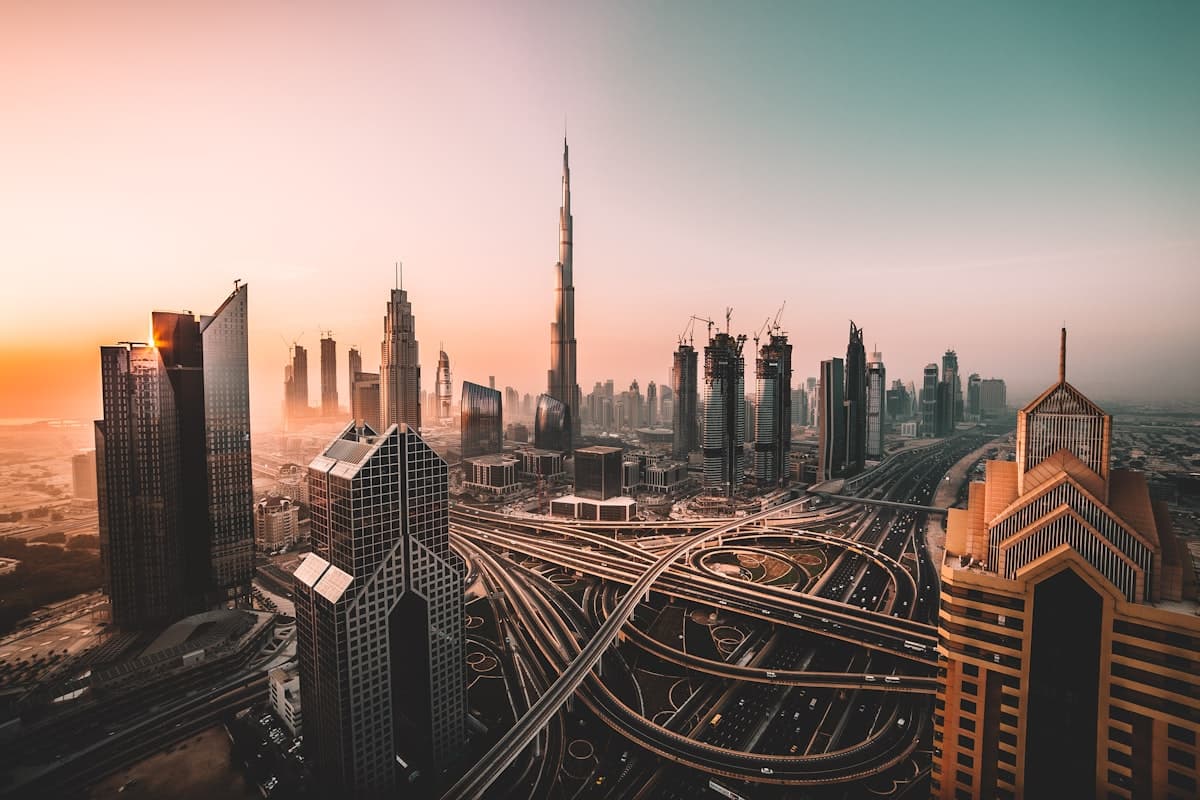 Burj Khalifa and Dubai Frame — Landmark in Dubai